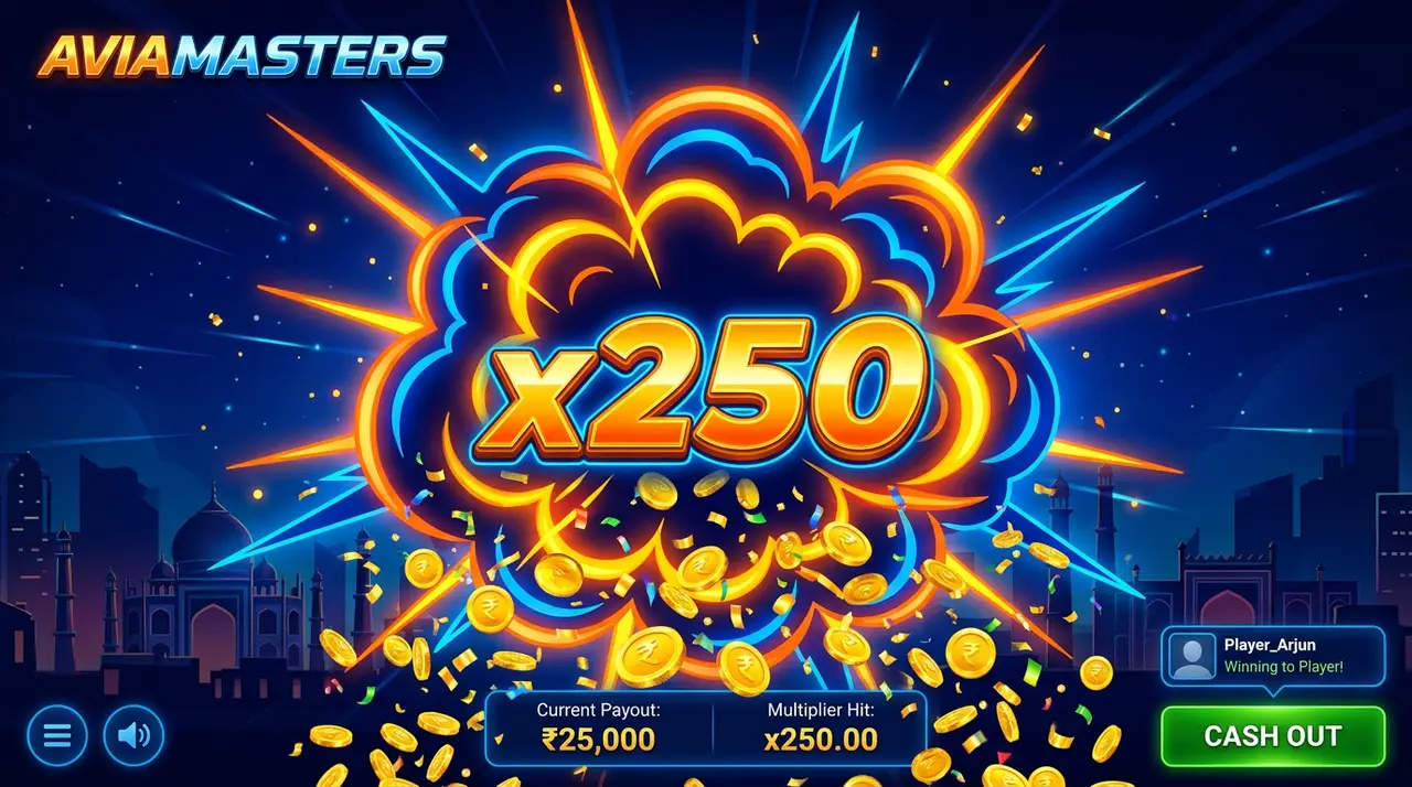 AviaMasters 2 big win x250 multiplier India 1Win